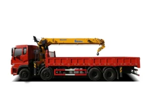 SQS400P Truck Mounted Crane product photo isolated view