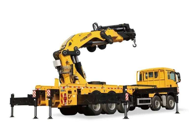 SQZ2600 Truck Mounted Crane product photo isolated view
