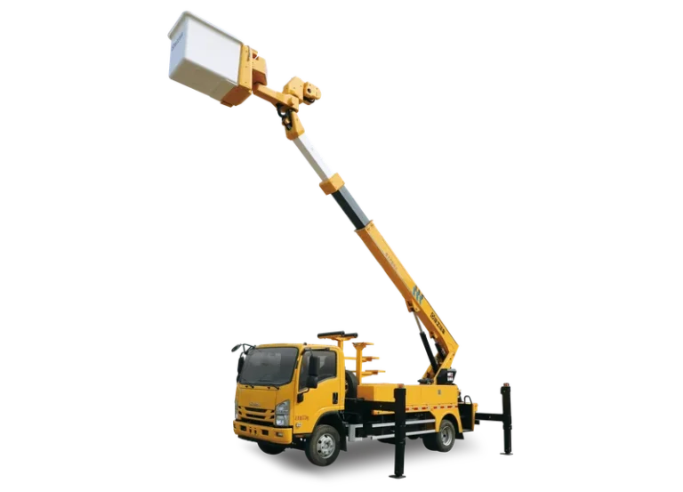 XCMG GKJS17D Extensible Boom Aerial Device — Steel multi-joint arm with rotation +/-120 degrees and leg classification system