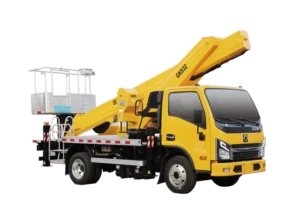 XCMG GKS32F Extensible Boom Aerial Device — 31.6 m working height, six-arm five-arm synchronous telescopic, 1600 mm aluminum alloy work bucket