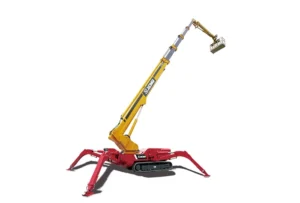 XCMG GTBZ37A Extensible Boom Aerial Device — polygon arm section, seamless rubber crawler track, quick-disassemble platform with 220V outlet and water/gas interface
