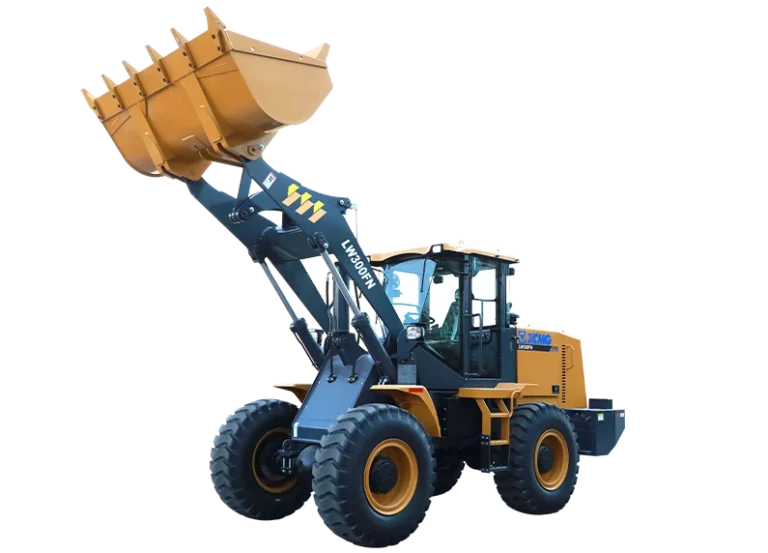 XCMG LW300FN Wheel Loader — 1.8 m3 bucket, 10400 kg operating weight, 92 kW diesel