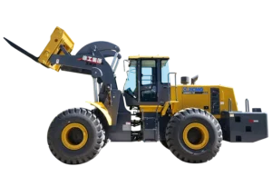 XCMG LW600KN-T25 Stone Fork Loader — 25-ton rated load, 178 kW, 28.5 t operating weight