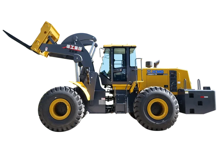 XCMG LW600KN-T25 Stone Fork Loader — 25-ton rated load, 178 kW, 28.5 t operating weight