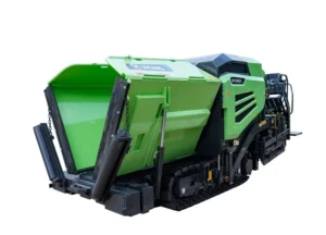 XCMG RP355EP Electric Mini Paver — 3.2 m max paving width, 94.2 kWh lithium iron phosphate battery, 3-3.5 hour runtime, 1 hour fast charge