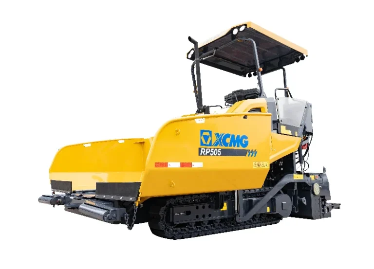 XCMG RP505 Mini Tracked Paver - 5m max paving width, 280mm thickness, Cummins QSF3.8 engine