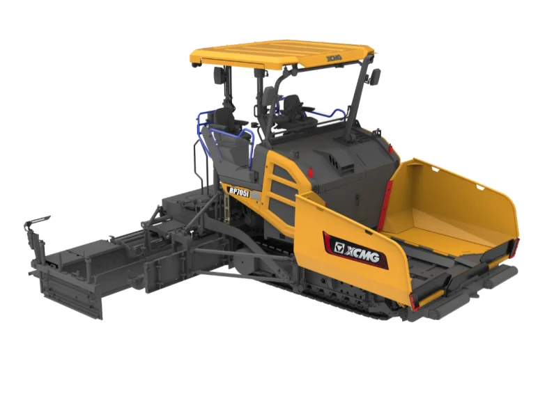 XCMG RP705i Compact Tracked Paver — 7.5 m max paving width, 300 mm thickness, 600 t/h, Cummins B4.5 engine, EU Stage V