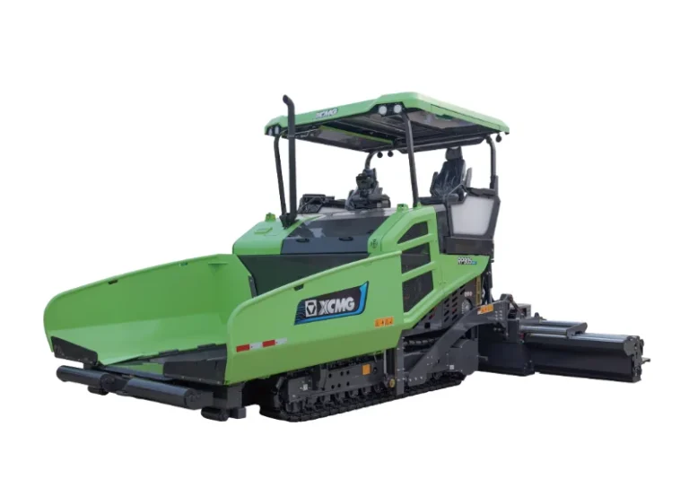 XCMG RP905HEV Hybrid Range-Extended Paver — 9 m max paving width, 300 mm thickness, 150 kW range extender + 49.55 kWh battery