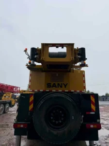 Used SANY SAC3000C8 300 ton all terrain crane, 2022 build, superlift, 81 m main boom, Mercedes-Benz carrier engine