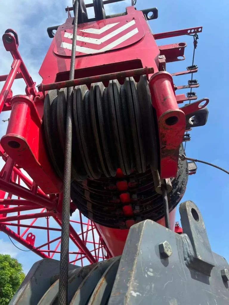 Used SANY SAC4000C8-8 400 ton all terrain crane, 2025 build