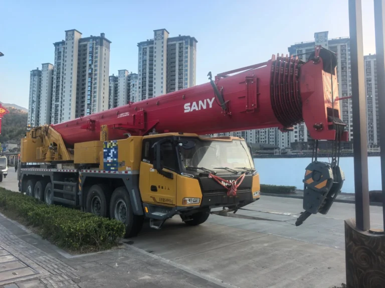 Used SANY STC1300C7-8 130 ton truck crane, 2025 build
