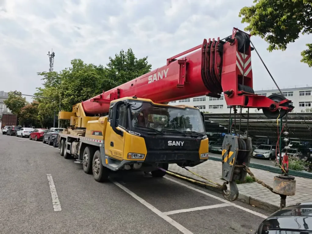 Used SANY STC500C5 50 ton truck crane, 2025 build