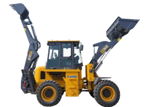 XCMG WZ30-25 Backhoe Loader — 1.0 m3 bucket, 2500 kg rated load, 0.3 m3 backhoe bucket, 4440 mm dig depth, 65 kW