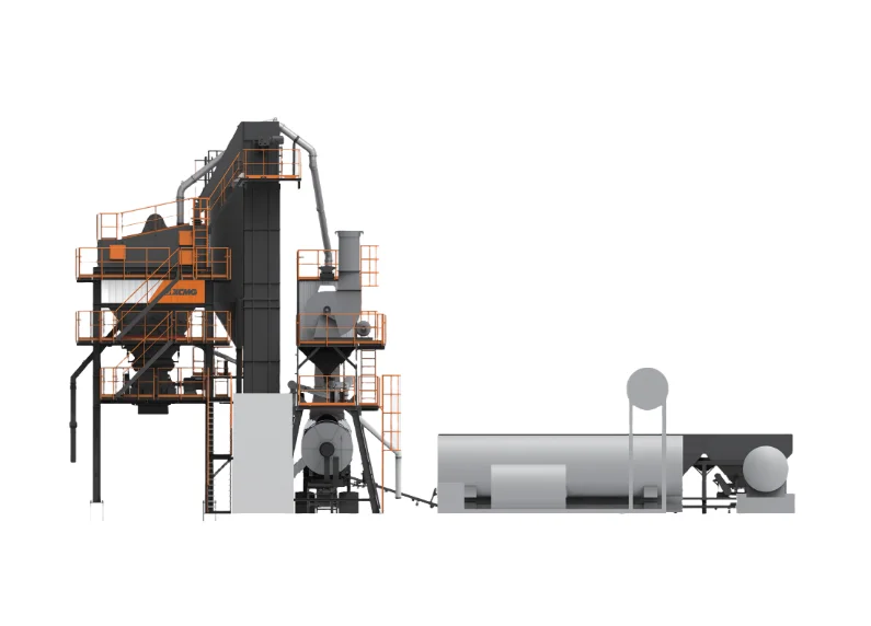 XCMG XAP100 Asphalt Mixing Plant — 100 t/h rated productivity, 1500 kg/batch mixing capacity, 247 kW power