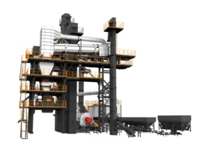 XCMG XARP165H Integral Asphalt Plant-Mix Hot Recycling Equipment — 160 t/h productivity, 80 t/h recycled material heating, 3300 kg/batch mixing
