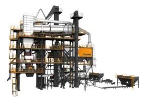 XCMG XARP405H Integral Asphalt Plant-Mix Hot Recycling Equipment — 400 t/h productivity, 160 t/h recycled material heating, 6300 kg/batch mixing