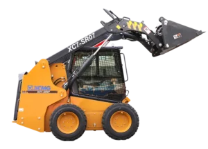 XCMG XC7-SR07 Skid Steer Loader — 0.45 m3 bucket, 890 kg rated load, 36.8 kW Yanmar-class diesel