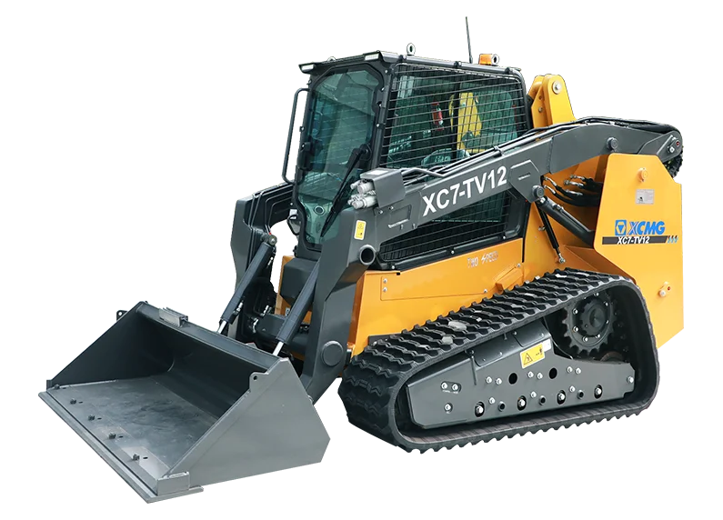 XCMG XC7-TV12 Compact Track Loader — 0.65 m3 bucket, 1360 kg rated load, 53.7 kW diesel, rubber-track undercarriage
