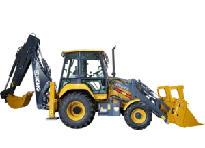 XCMG XC8-S2570 Backhoe Loader — 1.0 m3 bucket, 2500 kg rated load, 0.2 m3 backhoe bucket, 4351 mm dig depth, 73.5 kW