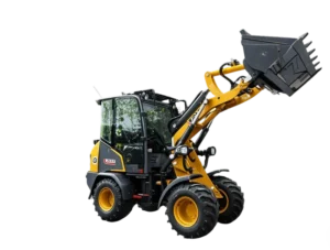 XCMG XC908HST Compact Wheel Loader — 0.4 m3 bucket, 18.2 kW, 2815 kg operating weight, 800 kg rated load, European-standard quick coupler
