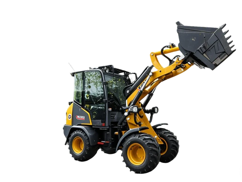 XCMG XC908HST Compact Wheel Loader — 0.4 m3 bucket, 18.2 kW, 2815 kg operating weight, 800 kg rated load, European-standard quick coupler