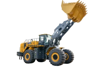 XCMG XC9150 Wheel Loader — 7.7 m3 bucket, 55 ton operating weight, 563 kW four-wheel electric drive