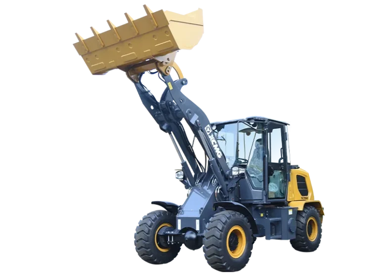XCMG XC916E Compact Wheel Loader — 0.7 m3 bucket, 36.8 kW, 4550 kg operating weight, 1400 kg rated load, Stage V engine, CE compliant