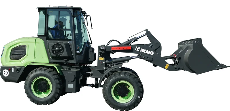 XCMG XC918-EV Electric Wheel Loader — 1.0 m3 bucket, 1800 kg rated load, 40 kW traveling motor