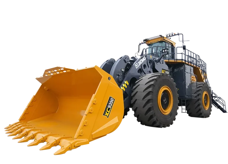 XCMG XC9350 Wheel Loader — 18 m3 bucket, 170 ton operating weight, 970 kW electric-drive mining loader