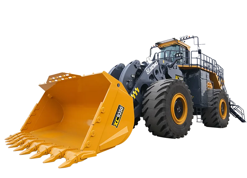 XCMG XC9350 Wheel Loader — 18 m3 bucket, 170 ton operating weight, 970 kW electric-drive mining loader
