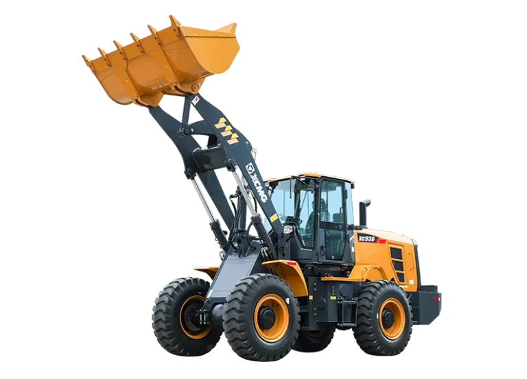 XCMG XC936 Wheel Loader — 2.1 m3 bucket, 10300 kg operating weight, 92 kW diesel