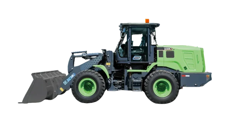 XCMG XC938-EV Electric Wheel Loader — 2.1 m3 bucket, 3500 kg rated load, 120 kW traveling motor