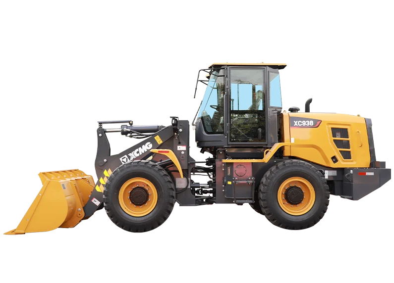 XCMG XC938 Wheel Loader — 1.8 m3 bucket, 10400 kg operating weight, 92 kW diesel