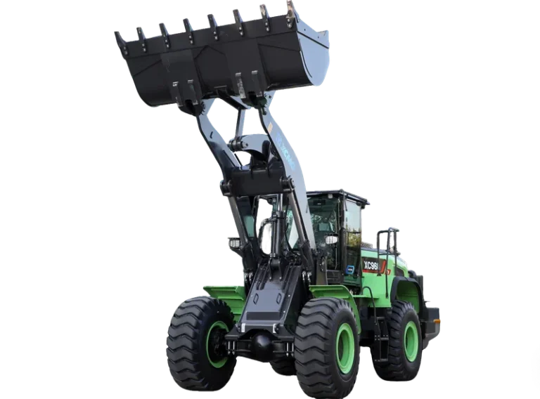XCMG XC968-EV Electric Wheel Loader — 3.5 m3 bucket, 6000 kg rated load, 2x120 kW traveling motors