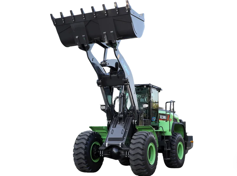 XCMG XC968-EV Electric Wheel Loader — 3.5 m3 bucket, 6000 kg rated load, 2x120 kW traveling motors