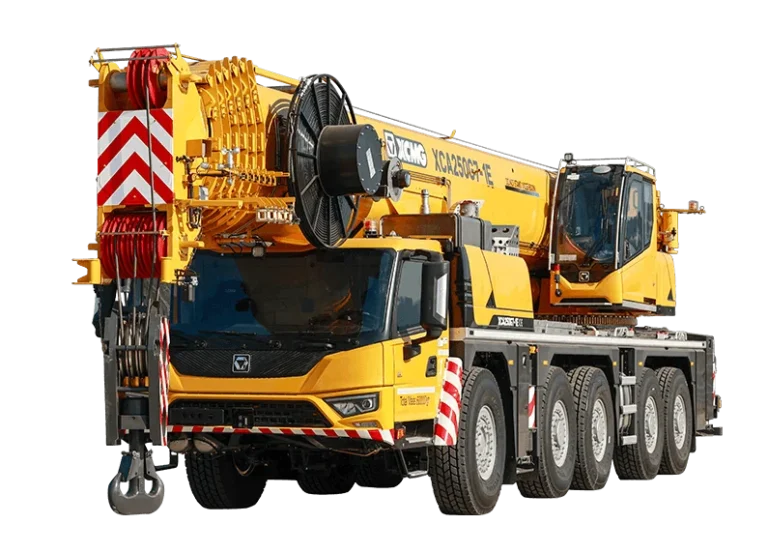XCMG XCA250G7-1E All Terrain Crane — 250 ton, 76 m boom, 5-axle Daimler OM471LA EU Stage V regional variant