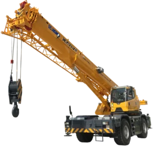 XCMG XCR40 40-ton rough terrain crane product shot