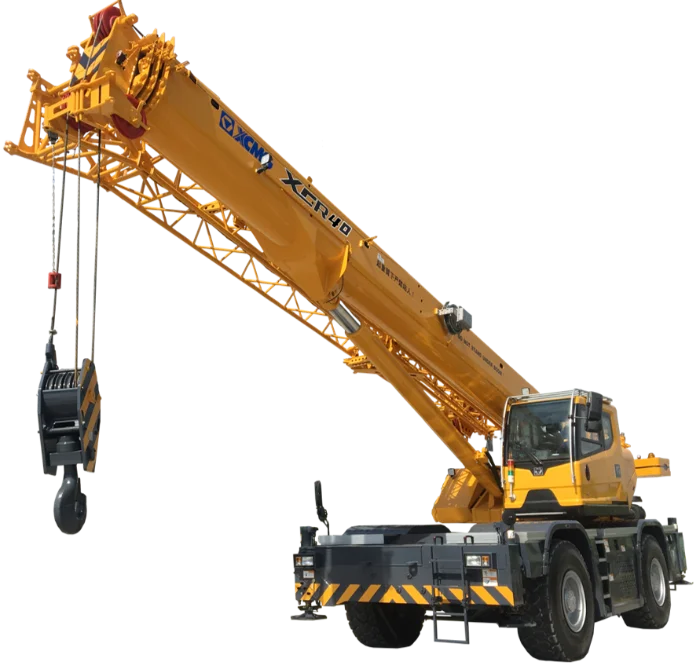 XCMG XCR40 40-ton rough terrain crane product shot