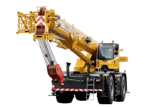 XCMG XCR70_E 70-ton rough terrain crane product shot