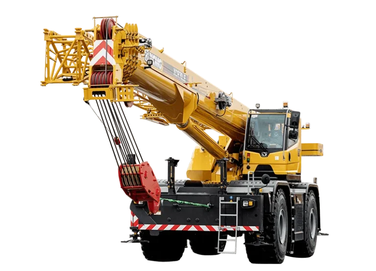 XCMG XCR70_E 70-ton rough terrain crane product shot
