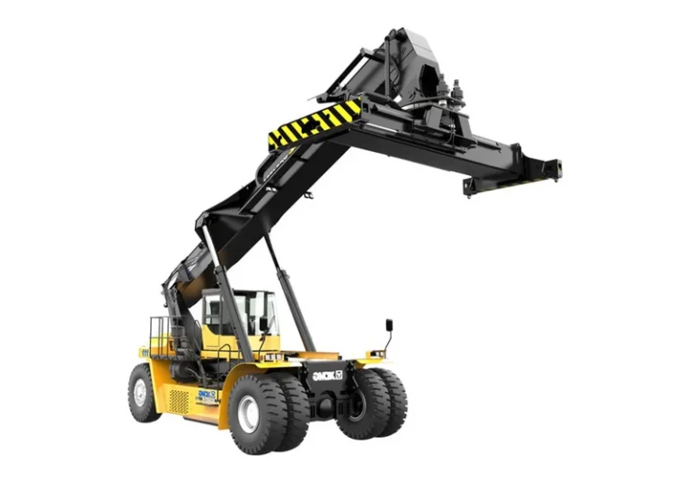 XCMG XCS4541K Container Reach Stacker — 45 t laden handler, 15.1 m lift, 7 m wheelbase, 6-high stacking, Cummins/Volvo 265 kW