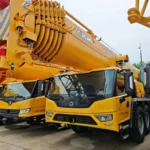 Used XCMG XCT130G8 130 ton truck crane, 2025 build, 85 m main boom, dual Weichai China VI engines