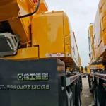 Used XCMG XCT130G8 130 ton truck crane, 2025 build, 85 m main boom, dual Weichai China VI engines