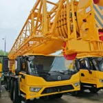 Used XCMG XCT130G8 130 ton truck crane, 2025 build, 85 m main boom, dual Weichai China VI engines