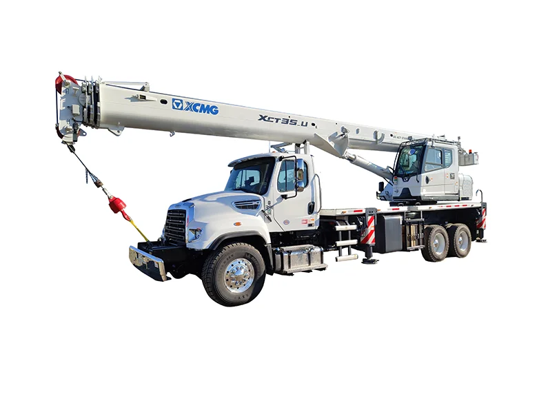 XCMG XCT35_U Truck Crane - 35 USt, 3-axle North American spec with EPA 2017 emission compliance
