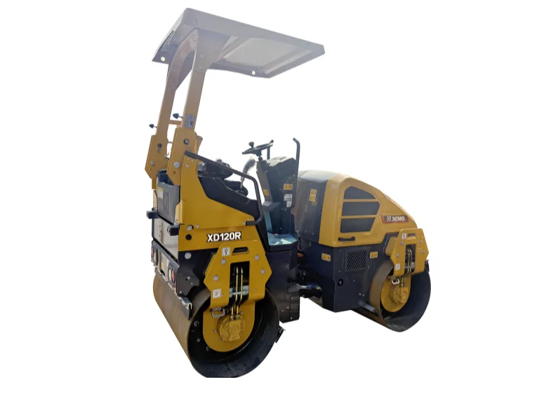 XCMG XD120R light tandem vibratory roller 3.6 t Kubota 25.6 kW