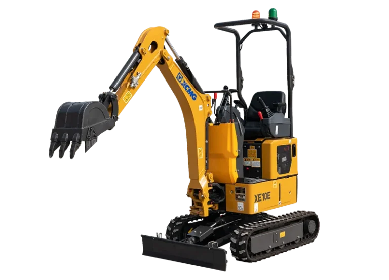 XCMG XE10E Excavator — 1.2 ton mini, Kubota D782 engine 9.8 kW, EU stage V, 0.022 m3 bucket