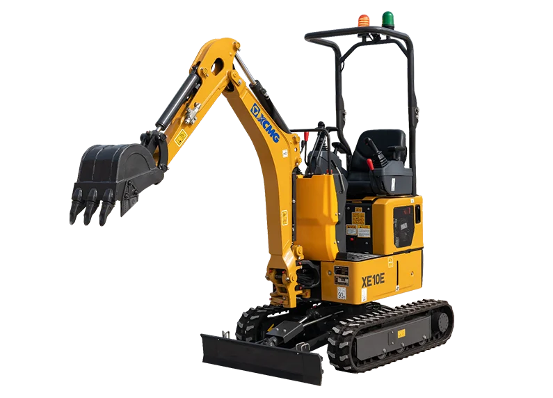 XCMG XE10E Excavator — 1.2 ton mini, Kubota D782 engine 9.8 kW, EU stage V, 0.022 m3 bucket