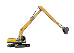 XCMG XE260CLL Long Reach Excavator — 28.3 ton, 18 m max digging radius, XCMG SC7H 140 kW