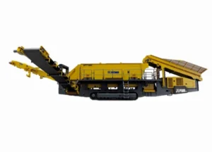 XCMG XFT1860E Movable Screening Station - 150-600 t/h three-shaft elliptical screener, 3-layer, 44.3 t curb weight, diesel-electric hybrid